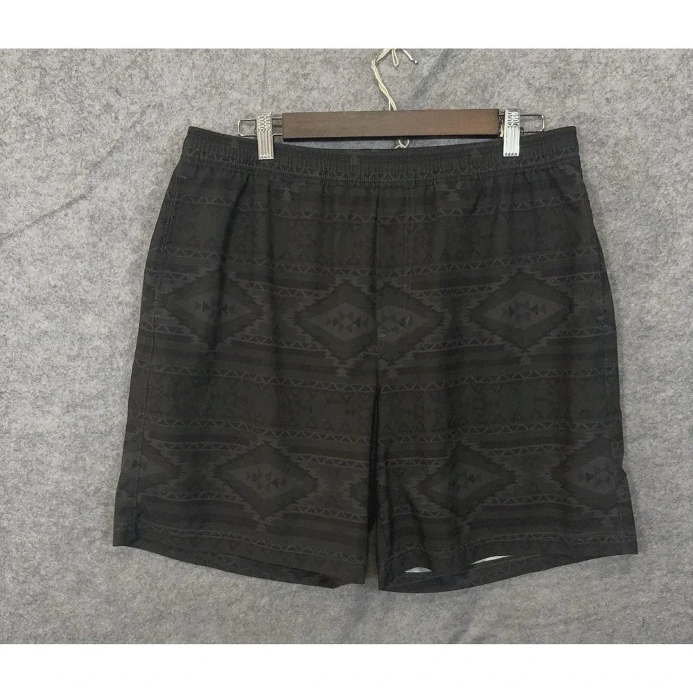 Chubbies Ultimate Training Shorts Mens Sz XL Green Aztec Lined Pocket 7